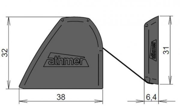 Athmer Fingerschutz-Rollo Nr. 32 Unisafe w-Proof